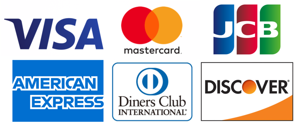 利用可能なクレジットカードブランド